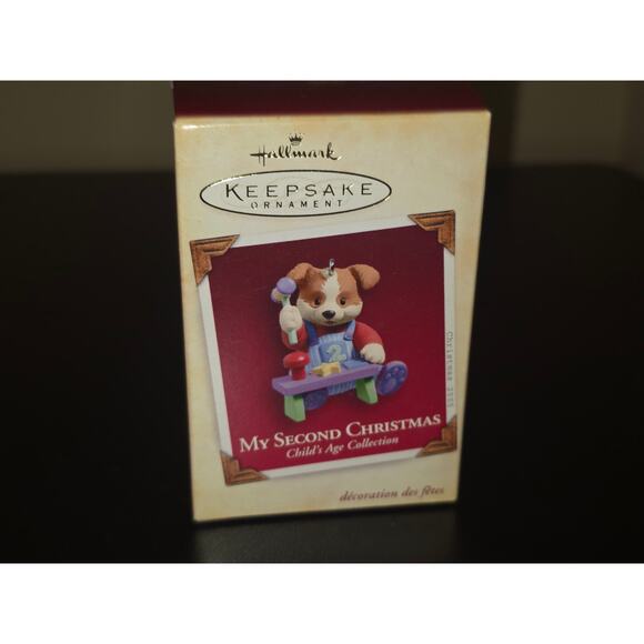 Hallmark Other - 2005 Hallmark Ornament My‎ Second Christmas Child's Age Keepsake Collection NIB